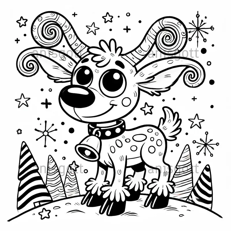 Whoville Magic Holiday Coloring Fun
