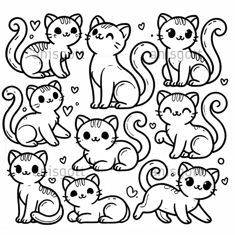 Cute Halloween Coloring Pages