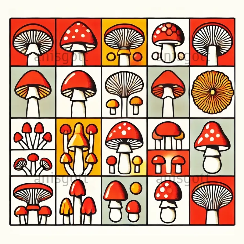 Vibrant Patchwork Line Art Designs