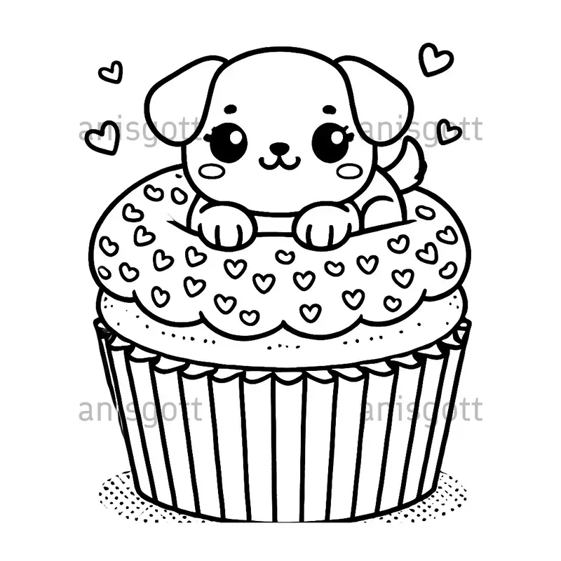 Valentines Day Simple Coloring Pages