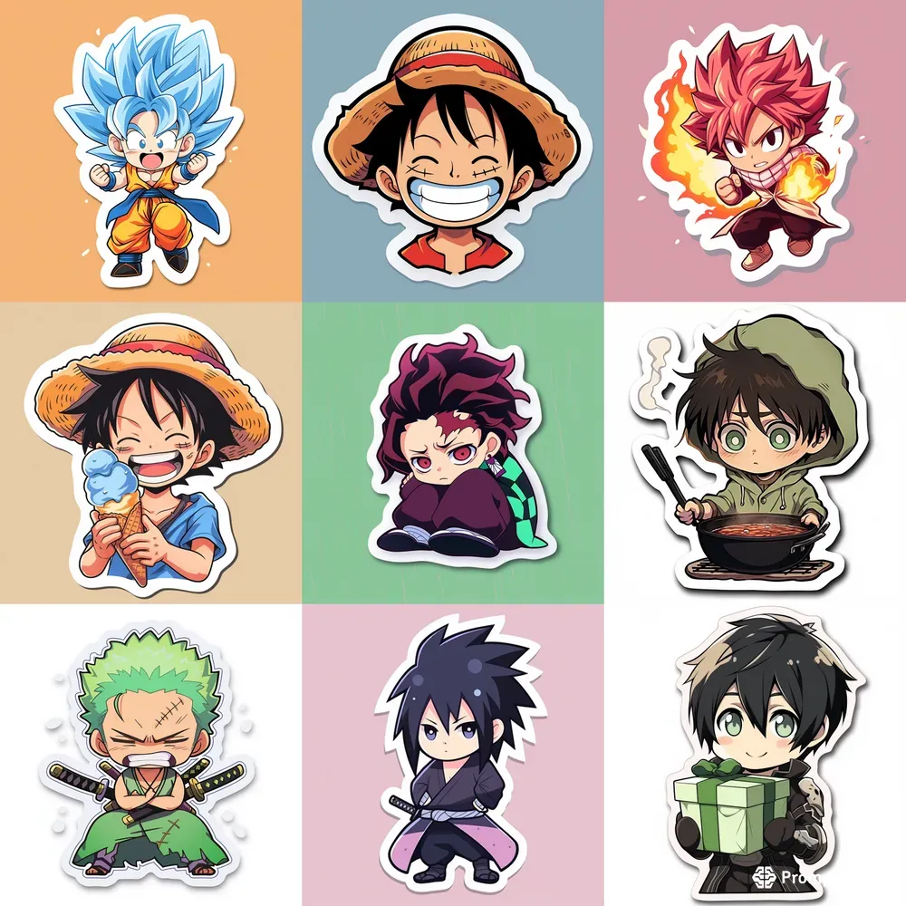 Cute Kawaii Anime Stickers