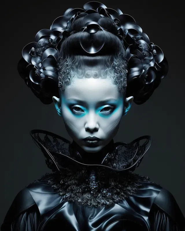 Dark Glowing Futurisms