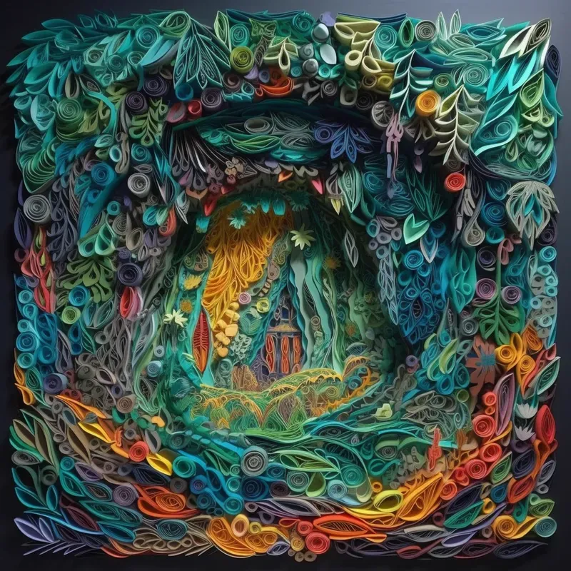 Multidimensional Paper Art