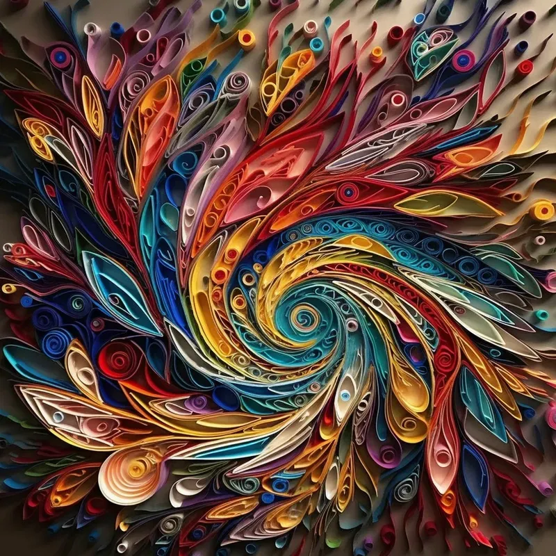 Multidimensional Paper Art