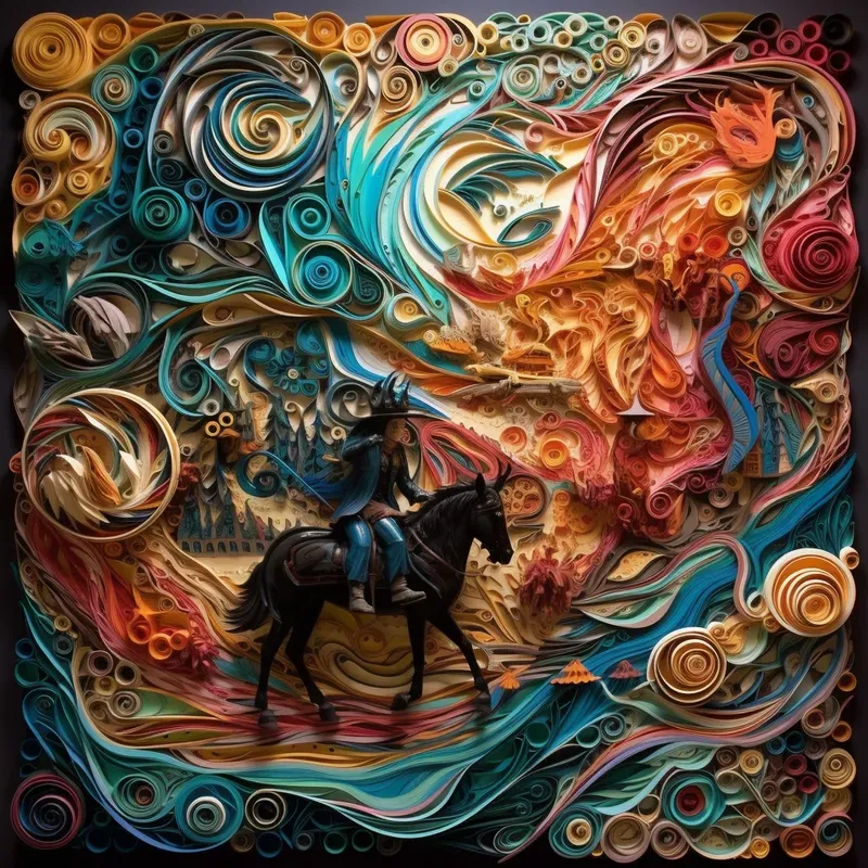 Multidimensional Paper Art