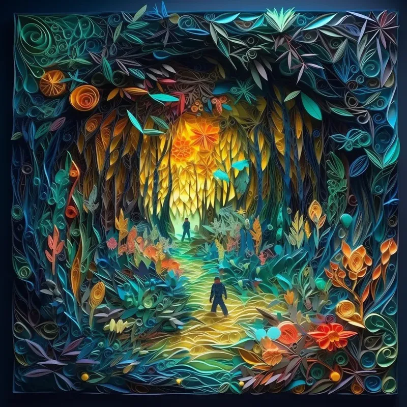 Multidimensional Paper Art