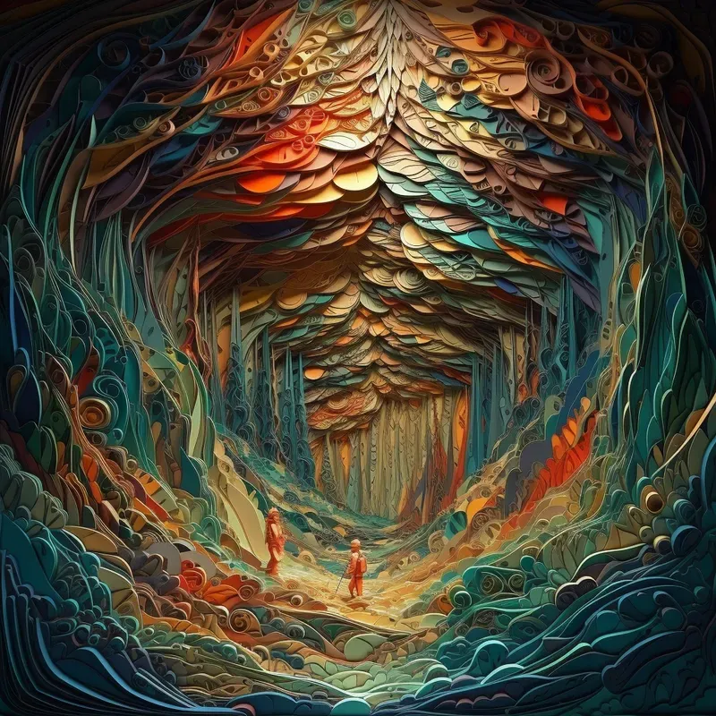 Multidimensional Paper Art