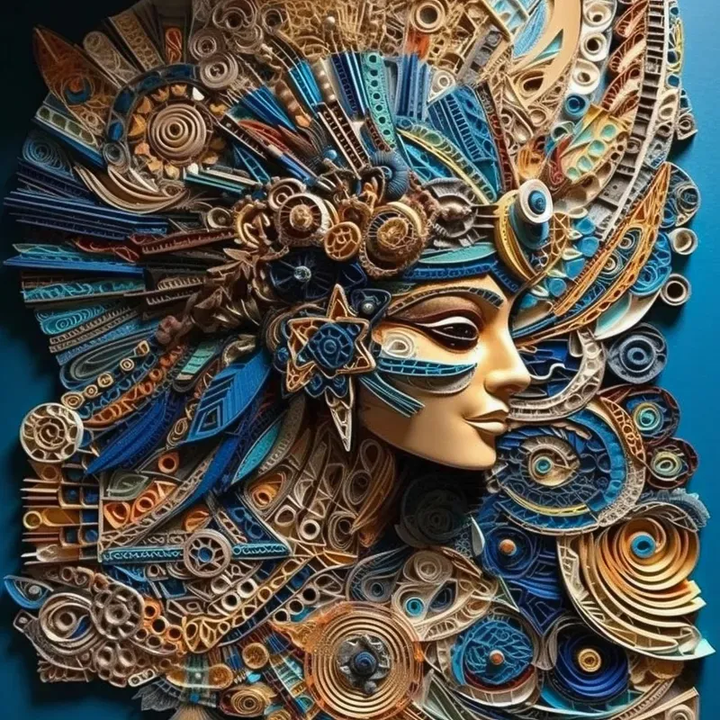 Multidimensional Paper Art