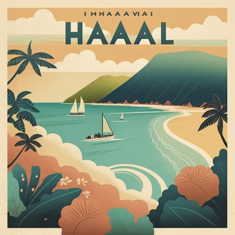 Vintage Travel Poster Illustrations