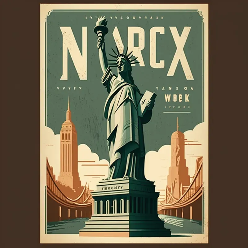 Vintage Travel Poster Illustrations