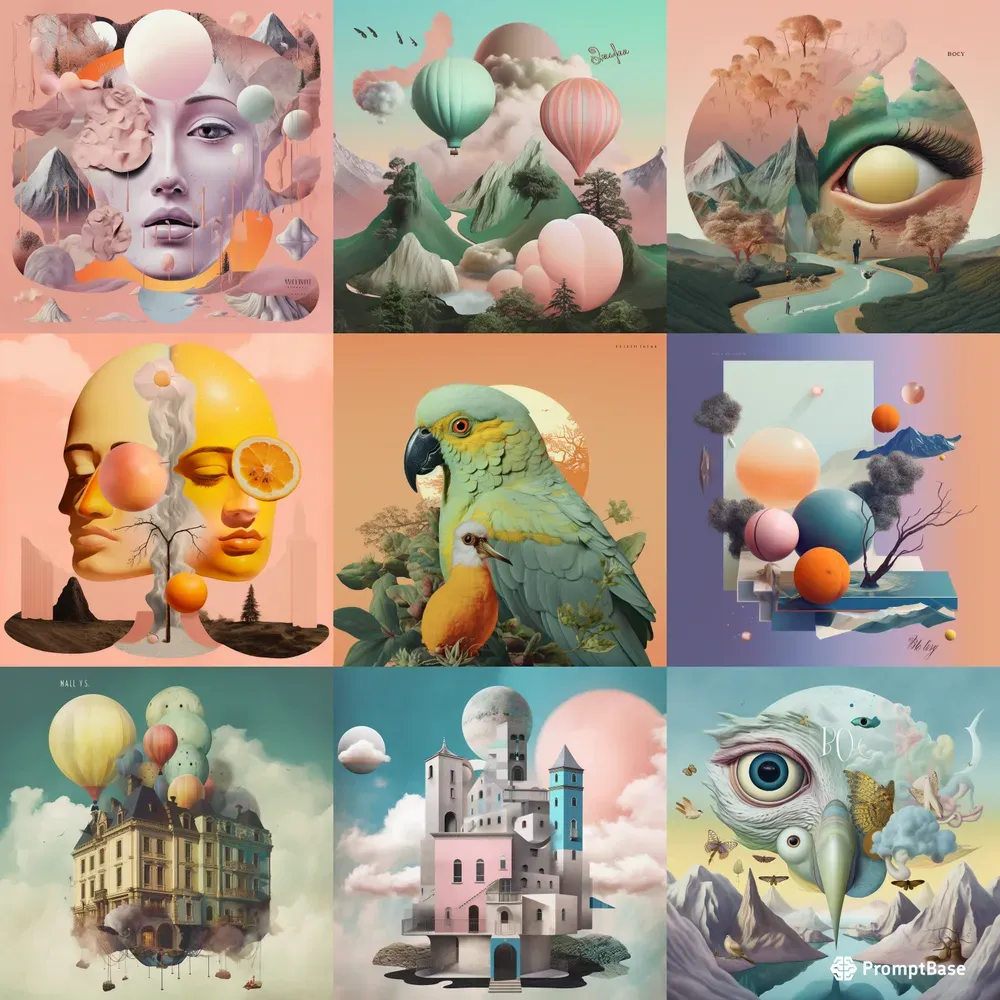 Album Design Surrealdreamscapes