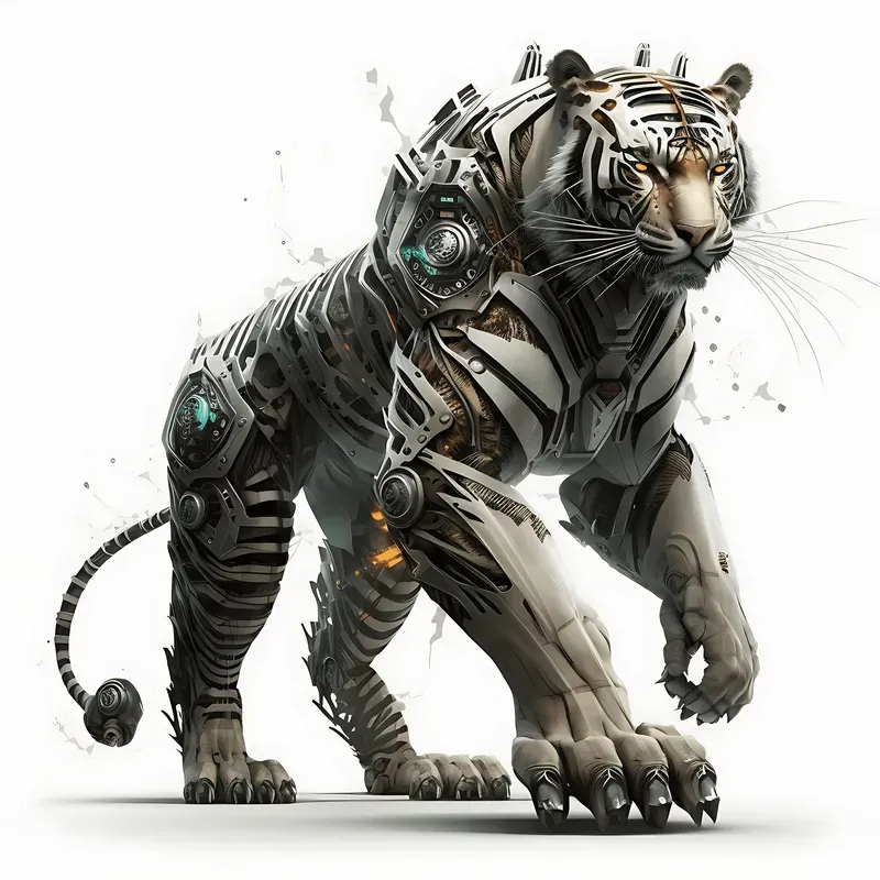 Futuristic Cyborg Animals