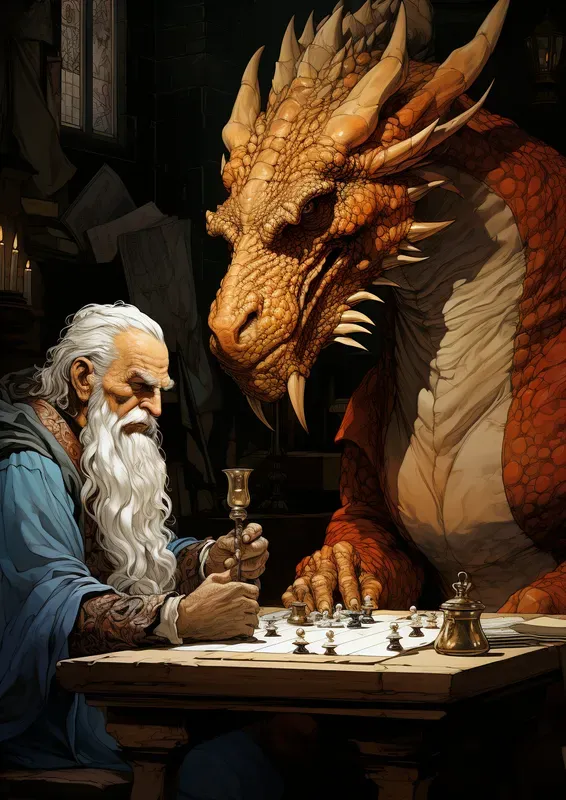 Fantasy Retro Artists Colorful