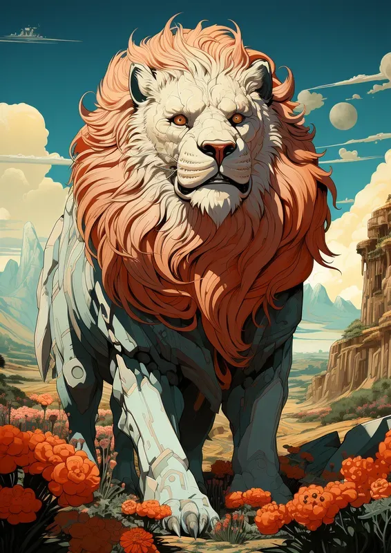 Fantasy Retro Artists Colorful