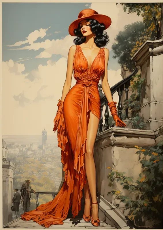 Fantasy Retro Artists Colorful