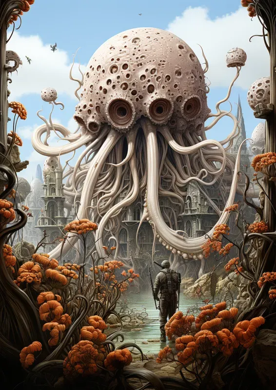 Fantasy Retro Artists Colorful