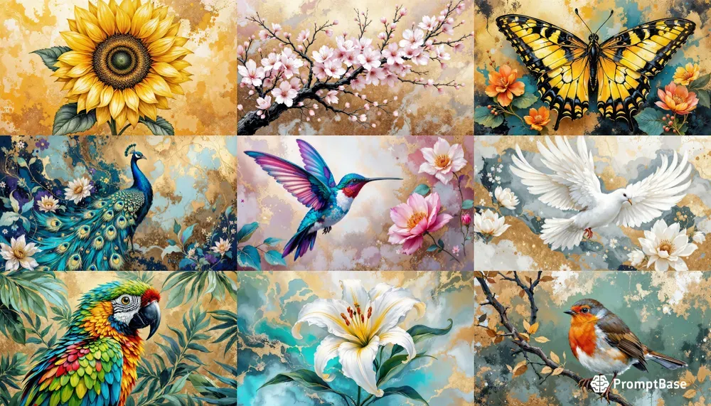 Textured Abstract Luxury Wall Art