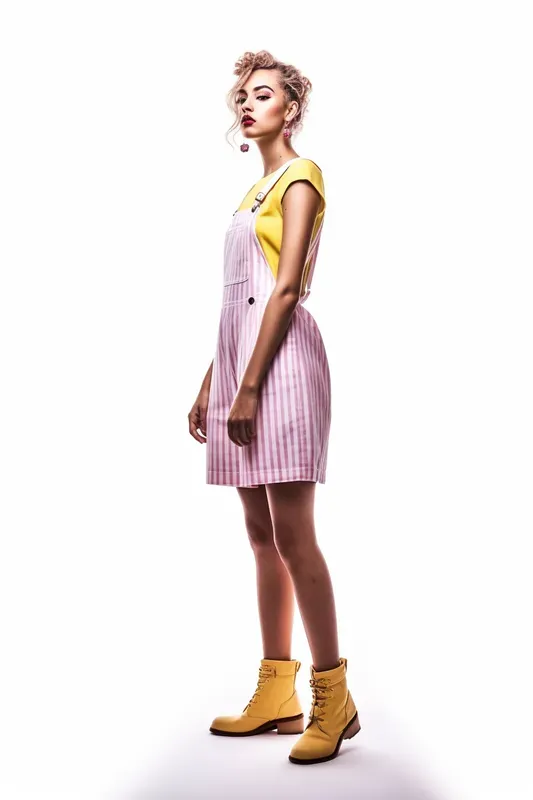 Fashion Models White Background