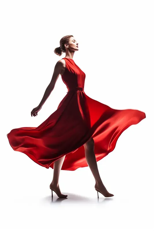 Fashion Models White Background