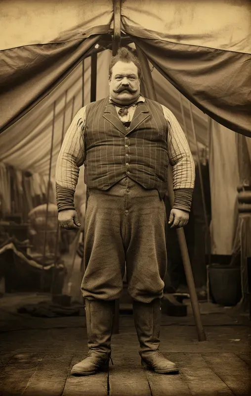 Vintage Sepia Photographs Portraits