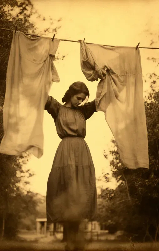 Vintage Sepia Photographs Portraits