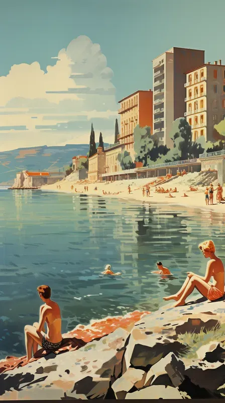 Retro Soviet Propaganda Poster Art 40s