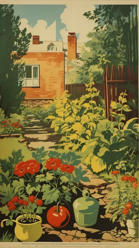 Retro Soviet Propaganda Poster Art 40s