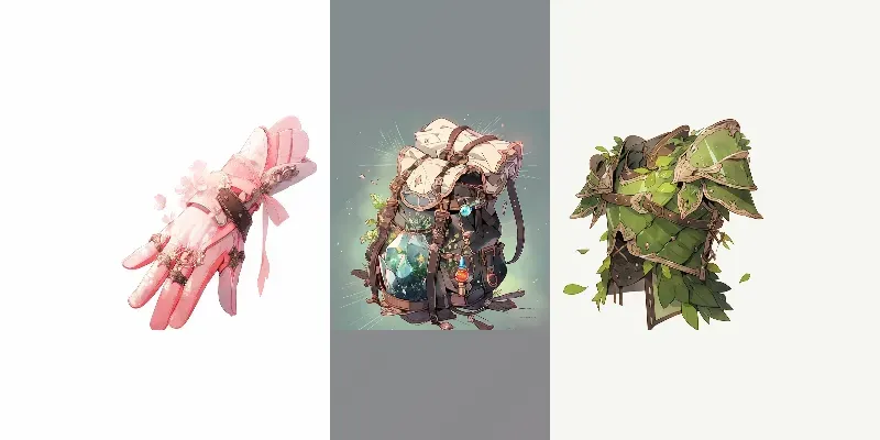 DnD Tabletop Objects Artifacts Art RPGs generated by undefined