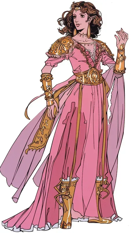 70s Comic Style Fantasy Characters