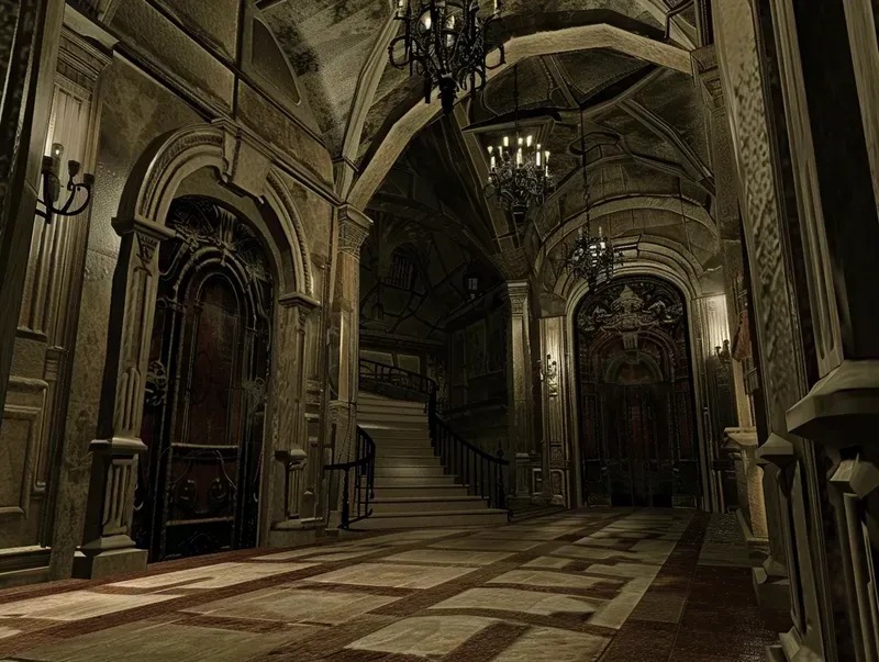 Retro Horror Ps2 Game Stills 3D