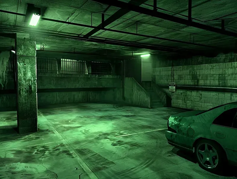 Retro Horror Ps2 Game Stills 3D