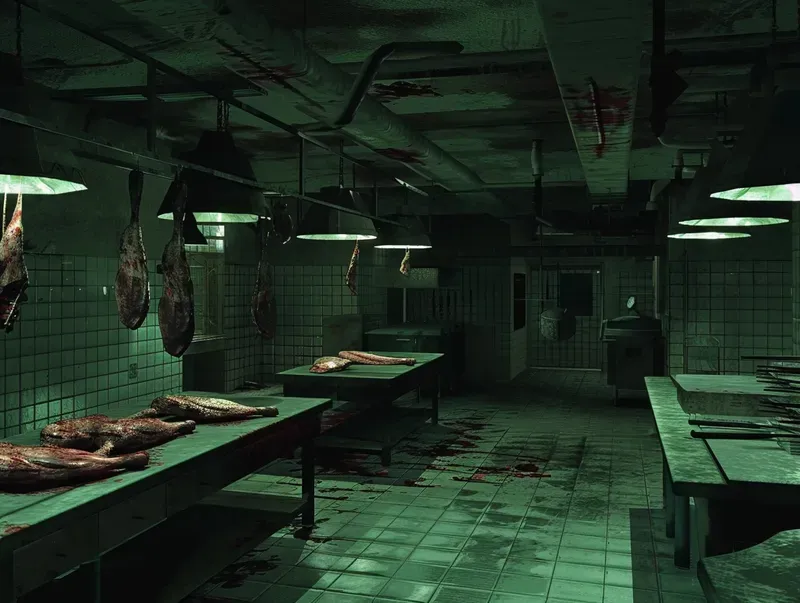 Retro Horror Ps2 Game Stills 3D