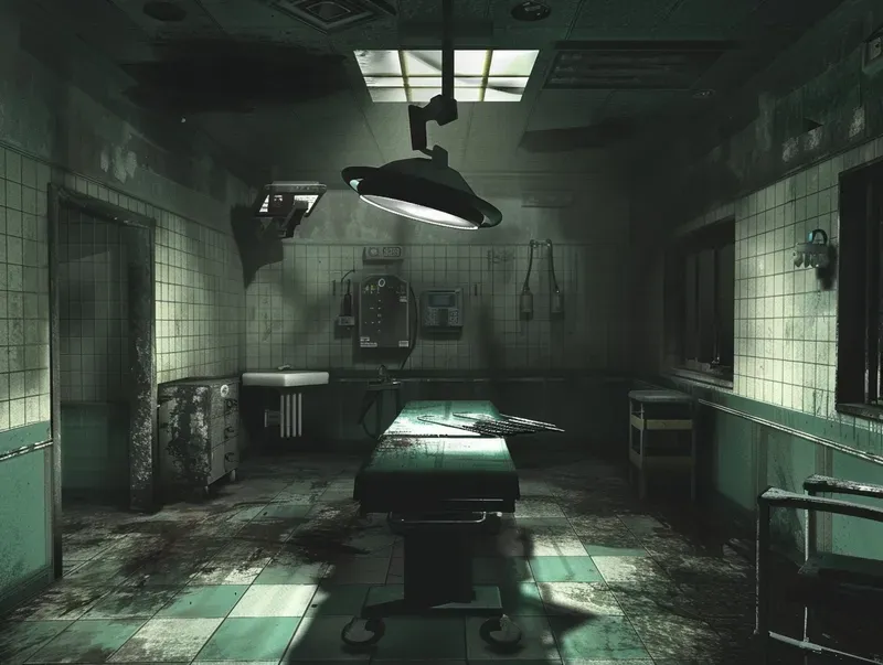 Retro Horror Ps2 Game Stills 3D