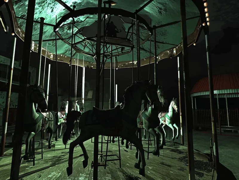 Retro Horror Ps2 Game Stills 3D