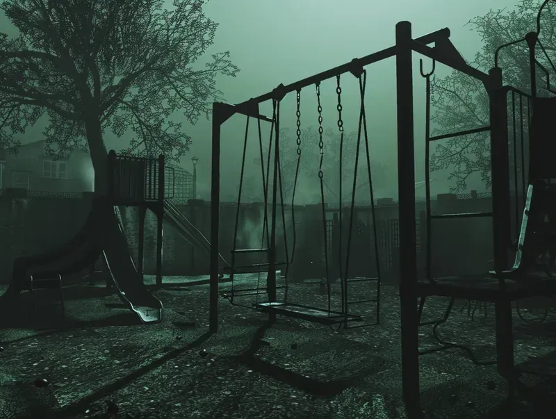 Retro Horror Ps2 Game Stills 3D