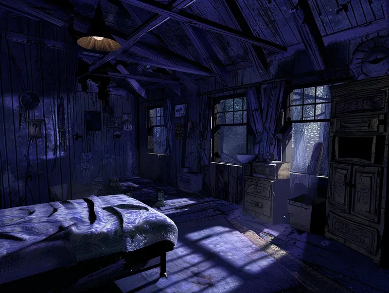 Retro Horror Ps2 Game Stills 3D