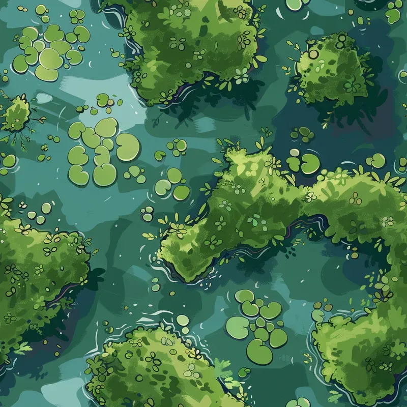 Game Tile Terrain Seamless Cartoons