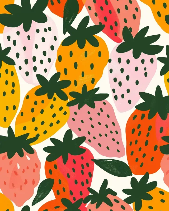 Cottagecore Abstract Nature Flowers