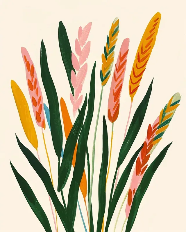 Cottagecore Abstract Nature Flowers