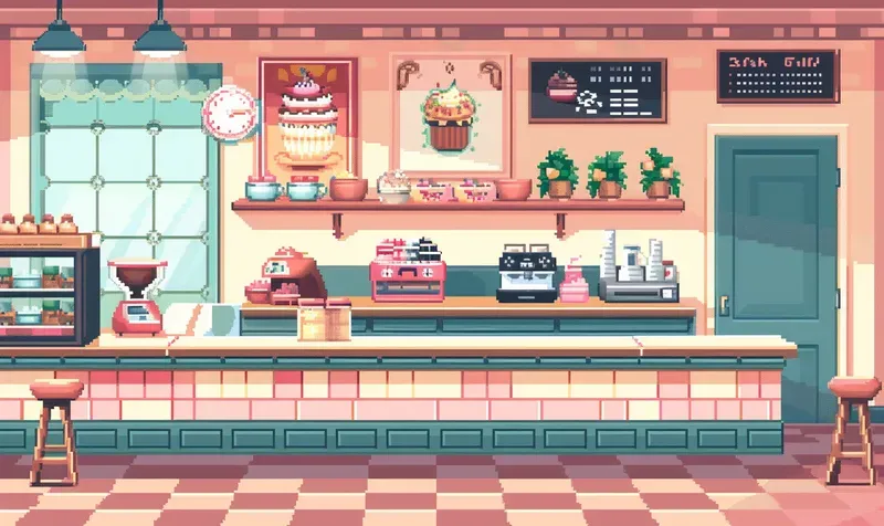 Chill Lofi Pixel Art Backgrounds