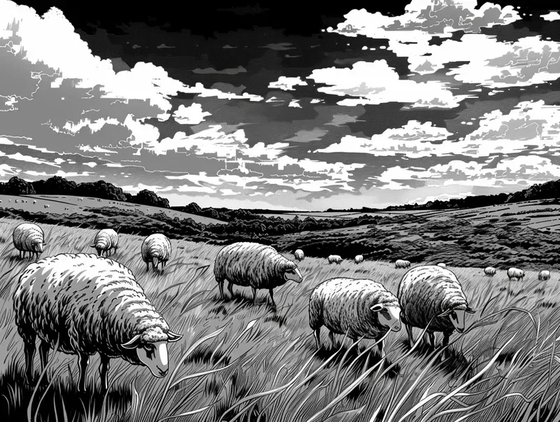 Dramatic Manga Environment Panels
