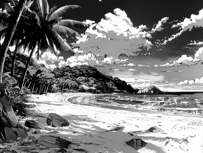 Dramatic Manga Environment Panels