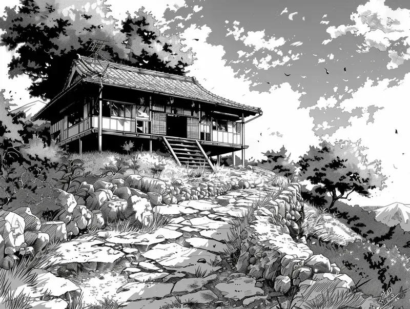 Dramatic Manga Environment Panels