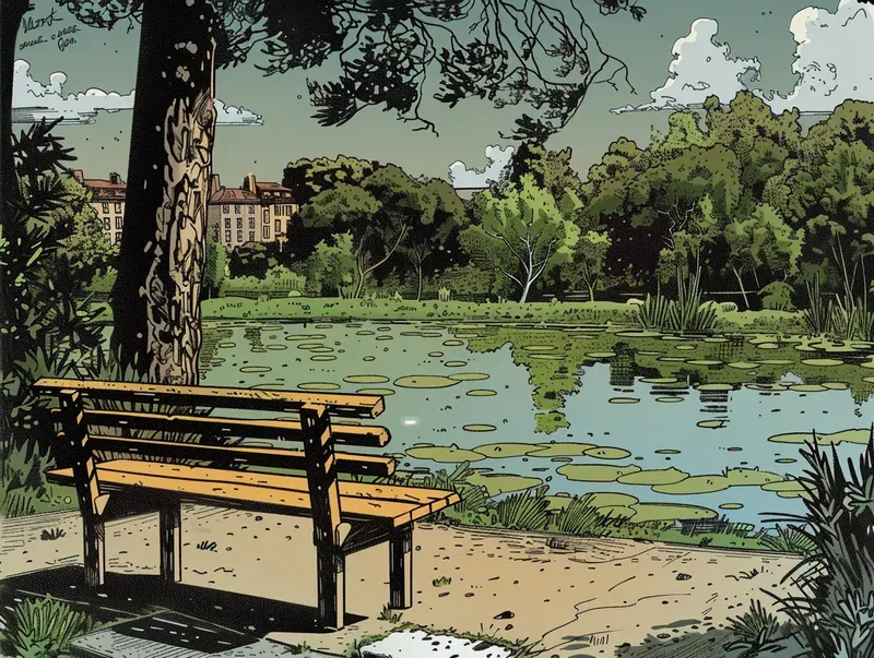 Flat Colored Comic Book Environments