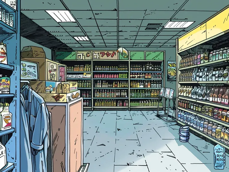 Flat Colored Comic Book Environments