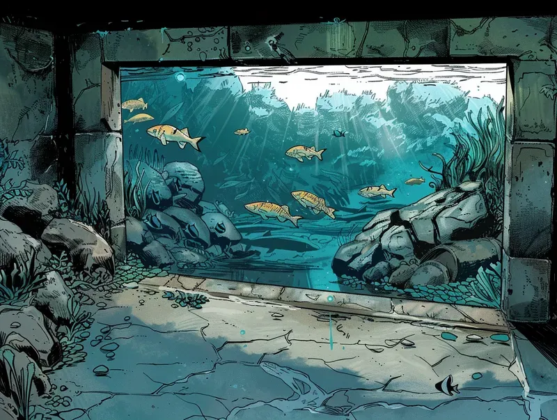 Flat Colored Comic Book Environments