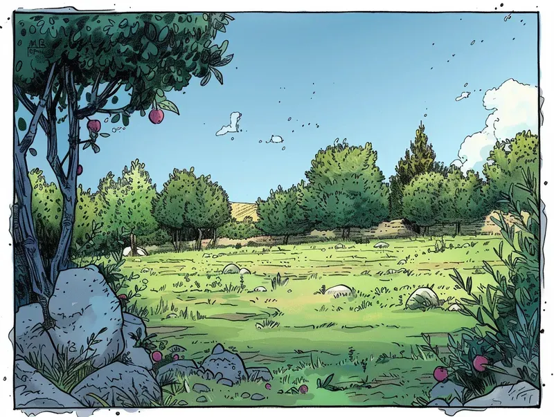 Flat Colored Comic Book Environments