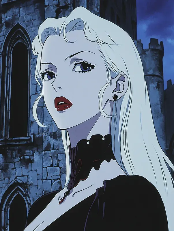 90s Anime Vhs Stills Retro Portraits