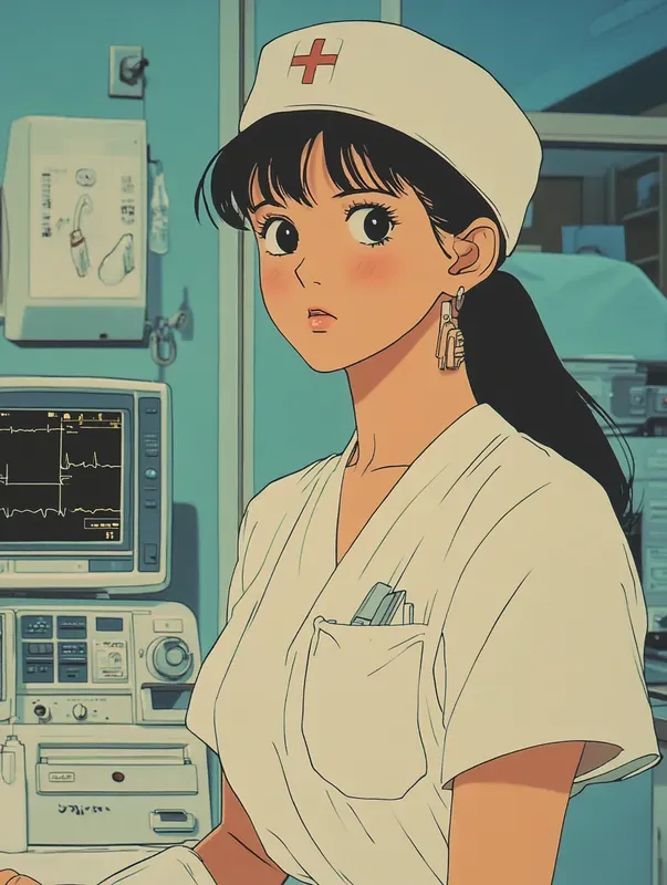 90s Anime Vhs Stills Retro Portraits