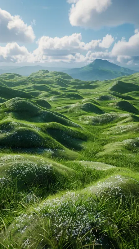 3D Render Arial Landscape Environments